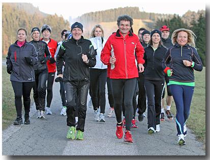 Lauftreff mit viel Spass für Einsteiger und Fortgeschrittene